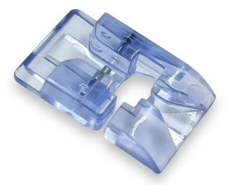 ZENITH Round Bead Foot Pressure Foot Snap on Type for Automatic Electric Low Shank Sewing Machines Suitable for Usha Janome Brother Singer etc .Transparent Finish (Round Bead Foot)FROM INDIA(NUZ) - View 3 of 5