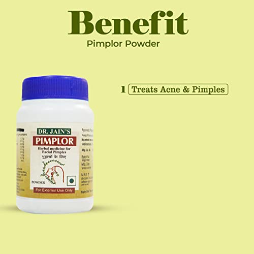 DR. JAIN'S Pimplor Powder 45grams Pack of 5 (FROM INDIA)SAB - View 2 of 2