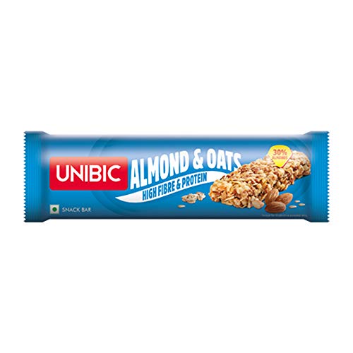 Unibic Snack Bar Almond &amp; Oats Pack of 12, 360g - View 4 of 5
