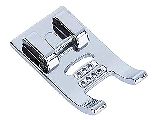 ZENITH 5 Hole Cording Pressure Foot Snap on Type for Automatic Electric Low Shank Sewing Machines Suitable for Usha Janome Brother Singer etc Steel Finish (5 Hole Cording)FROM INDIA(NUZ) - Shop at Colombo Mall