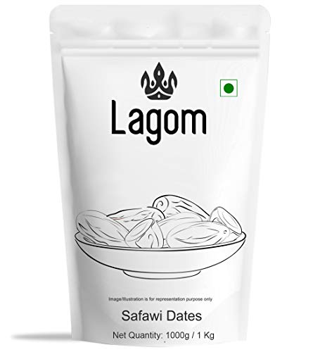 Lagom Omani Dates 500g | All Natural | No Preservatives | No Added Sugar | Gluten Free | Vegan | Plant Based | Non GMO | Dates Dry Fruits | Khajur | Khajoor | Khejur - View 3 of 3