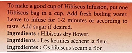 Safa Hibiscus Bags, 2 gm - Pack Of 25 FROM DUBAI (SAM) - View 2 of 3