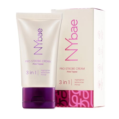 NY Bae PRO Strobe cream | Primer + Highlighter + Moisturizer | Glowing Korean Skin - (30 g) (Pink Topaz) FROM INDIA(NUZ) - Related product
