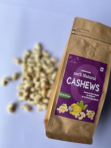 Nuts N More 100% Naturals Whole Cashew Nuts (KAJU) 250 GM, Dry Fruits, Kaju, Healthy Snacks, Cashews, Cashew 250gm, Nutritious &amp; Delicious, Healthy Dry Fruits, Gluten Free &amp; High Protein - View 3 of 5