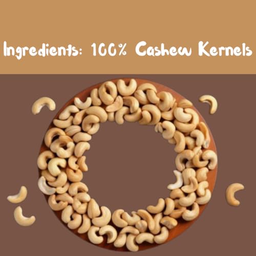 Nuts N More 100% Naturals Whole Cashew Nuts (KAJU) 250 GM, Dry Fruits, Kaju, Healthy Snacks, Cashews, Cashew 250gm, Nutritious &amp; Delicious, Healthy Dry Fruits, Gluten Free &amp; High Protein - View 2 of 5