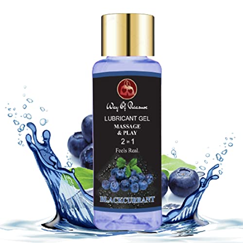 Blueberry fragrance &amp; Flavoure Lube | Water Based Lube | 50ml (FROM INDIA)SAB - View 2 of 2