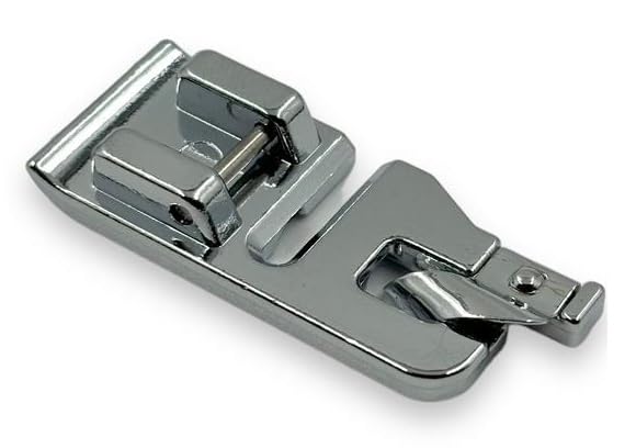 ZENITH 6 mm Lace Foot Rolled Pressure Foot Snap on Type for Automatic Electric Low Shank Sewing Machines Suitable for Usha Janome Brother Singer etc Steel Finish (6 mm Lace Foot Rolled)FROM INDIA(NUZ) - Shop at Colombo Mall