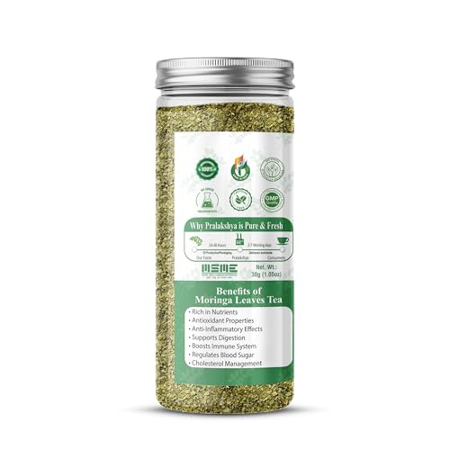 PRALAKSHYA NATURALS Moringa Tea - 30g | Herbal Infusion for Wellness | Herbal Tea for Energy &amp; Herbal Brew for Health Benefits (FROM INDIA)SAB - View 2 of 2