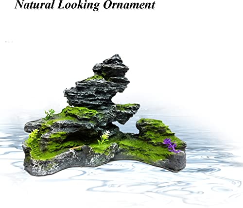 Jainsons Pet Products Aquarium Decorative Ornaments for Fish Tank Decoration All in One Ornament Gives Landscape View to Your Aquarium (Smart Rock) FROM INDIA(NUZ) - View 3 of 4