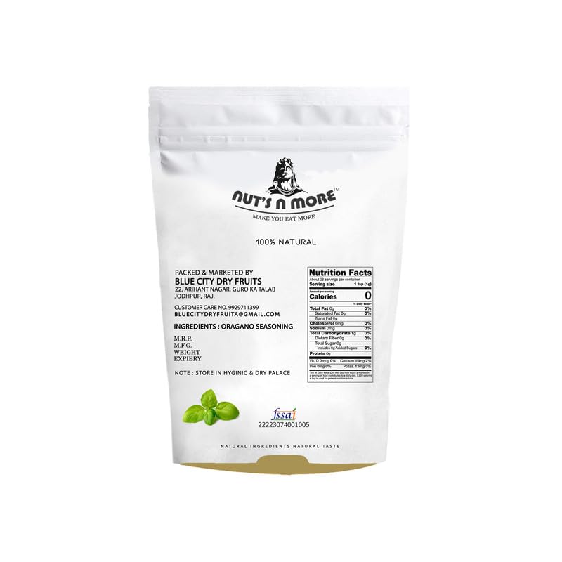 NUT'S N MORE Oregano Seasoning/pizza Oregano/100% Natural Pack of 50 Gram - View 3 of 4