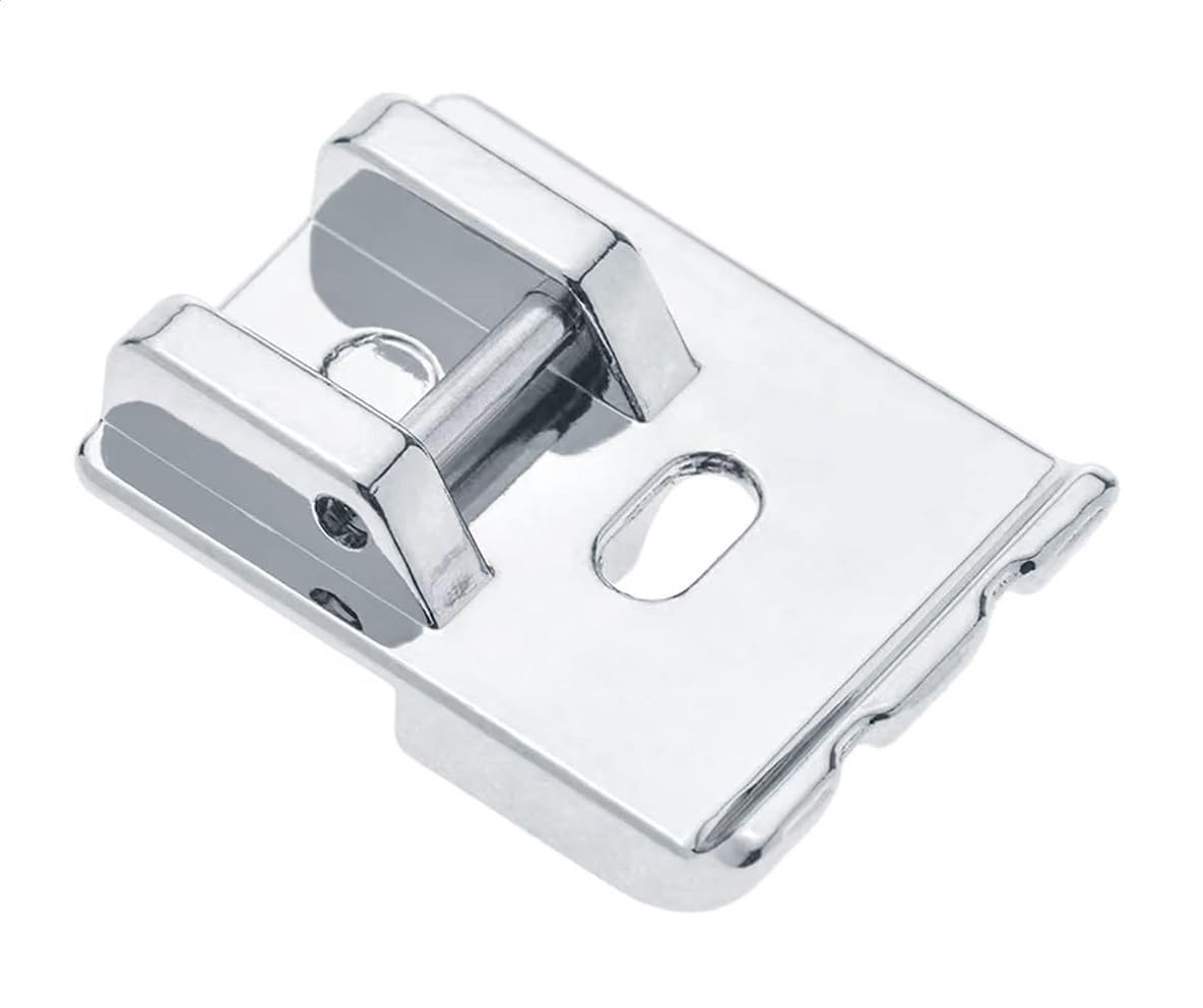ZENITH Piping Double Welting Pressure Foot Snap on Type for Automatic Electric Low Shank Sewing Machines Suitable for Usha Janome Brother Singer etc Steel Finish (Piping)FROM INDIA(NUZ) - Related product