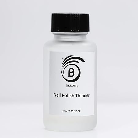 Beromt Nail Polish Thinner, Transparent, Cruelty Free, Nail Paint Restoration Drops, Dropper Bottle, Versatile Nail Lacquer Thinner 40ml- 01 - BNPT01 (FROM INDIA FAAZ) - View 4 of 4