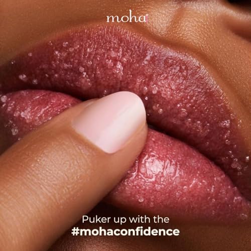 Vedistry Moha: Lip Scrub 12 Gms|Reduction In Dark Lips &amp; Pigmentation|Heals Dry &amp; Chapped Lips|Enriched With Shea Butter, Honey Vitamin E, And C, This Nourishing Lip Scrub Locks In Moisture.(FROM INDIA)SAB - View 2 of 3
