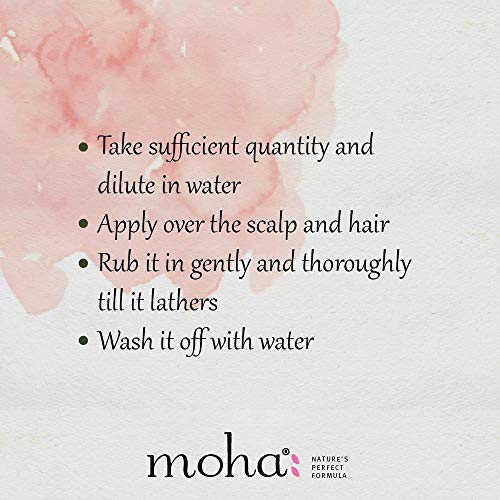 moha: Anti-Dandruff Shampoo With Perfect Blend Of Hibiscus &amp; Tea Tree Oil For Men &amp; Women all types of hairs - 100ml (Pack of 1) (FROM INDIA)SAB - View 2 of 2