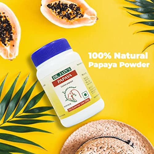 DR. JAIN'S Papaya Powder 45grams Pack of 5 (FROM INDIA)SAB - View 2 of 2