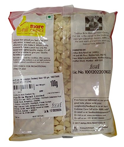 More Choice Superior Dry Fruits - Watermelon (Tarbooj) Seed, 100g Pouch - View 3 of 3