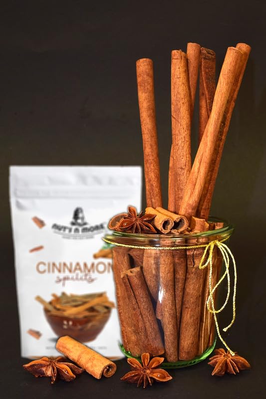 NUT'S N MORE Sril Lankan Split Cinnamon/dalchini Paper/paper Dosa Dalchini/dalchini Tukda/100% natural Spices Pack of 400 Gram - View 5 of 5