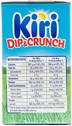 Kiri Dip &amp; Crunch Cream Cheese and Breadstick Snack 4 Pieces 140g FROM DUBAI (SAM) - View 2 of 3