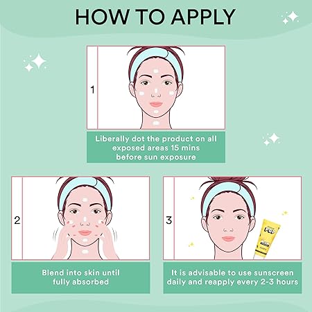 SUGAR POP SPF 50 Sunscreen with Vitamin C and Hyaluronic Acid - 50 gms - Lightweight | Non-greasy | No white cast | Suits all skin types (FROM INDIA FAAZ) - View 2 of 4