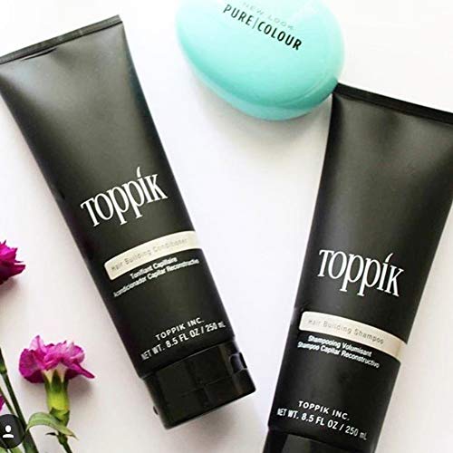 Toppik Hair Building Conditioner with Nourishing Complex of Keratin Protein and Biotin Helps to Revitalize Thin, Thinning or Damaged Hair and Gives Naturally-Looking, Thicker and Fuller Hair, 250ml  FROM DUBAI(SAM) - View 3 of 7