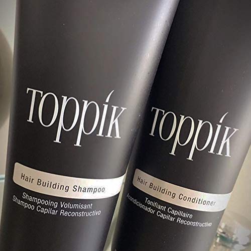 Toppik Hair Building Conditioner with Nourishing Complex of Keratin Protein and Biotin Helps to Revitalize Thin, Thinning or Damaged Hair and Gives Naturally-Looking, Thicker and Fuller Hair, 250ml  FROM DUBAI(SAM) - View 7 of 7