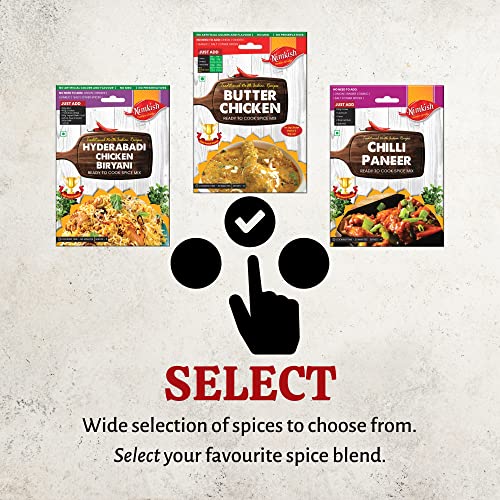 Nimkish Mutton Rogan Josh Masala 60g (Pack of 2, 30g each), Easy Cooking Ready to Cook Spice Mix(FROM INDIA)JEZ - View 4 of 6