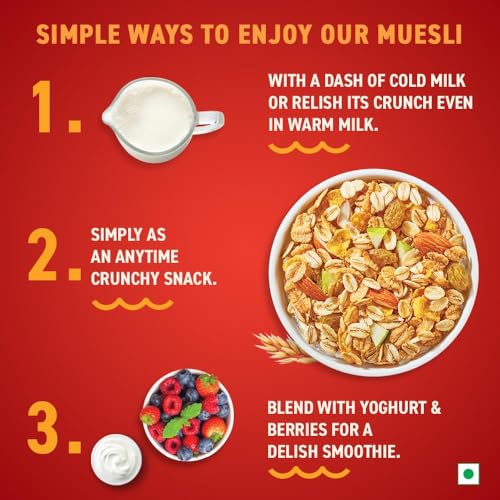 Bagrry Museli - Crunchy, 200g Box (FROM INDIA)SAB - View 6 of 6