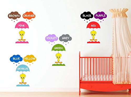 Decal O Decal Colour Identification Wall Sticker Multicolour (FROM INDIA FAAZ) - View 2 of 3