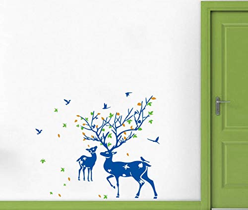 Decal O Decal Vinyl ' Mom and Little Deer Fawn ' Wall Stickers (Multicolor)(FROM INDIA FAAZ) - View 2 of 4