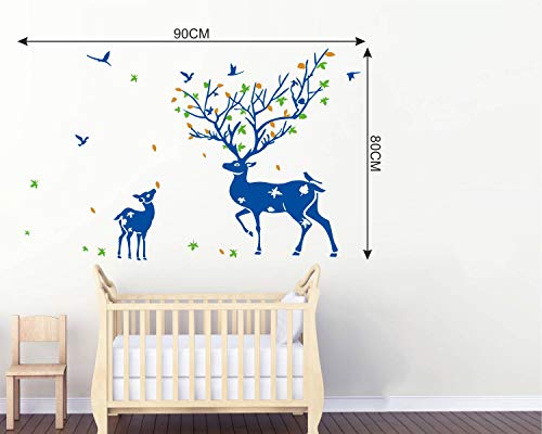 Decal O Decal Vinyl ' Mom and Little Deer Fawn ' Wall Stickers (Multicolor)(FROM INDIA FAAZ) - View 4 of 4