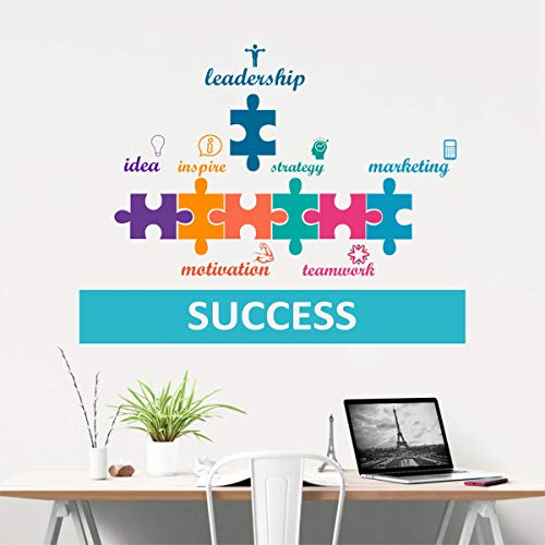 Decal O Decal Vinyl ' Success Quotes ' Wall Stickers, Pack of 1 (100cmx80cm)(FROM INDIA FAAZ) - View 2 of 4