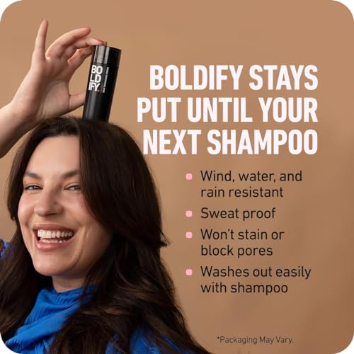 BOLDIFY Undetectable Hair Fibers for Thinning Hair (Dark Brown) - 12gr Bottle FROM DUBAI(SAM) - View 6 of 6