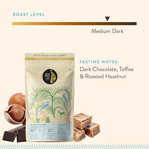 Blue Tokai Coffee Roasters Cold Brew Blend Bold - Medium Dark Roast (Channi) 250 G | Made With 100% Specialty Grade Arabica Freshly Roasted Ground Coffee Packet (FROM INDIA)SAB - View 5 of 7