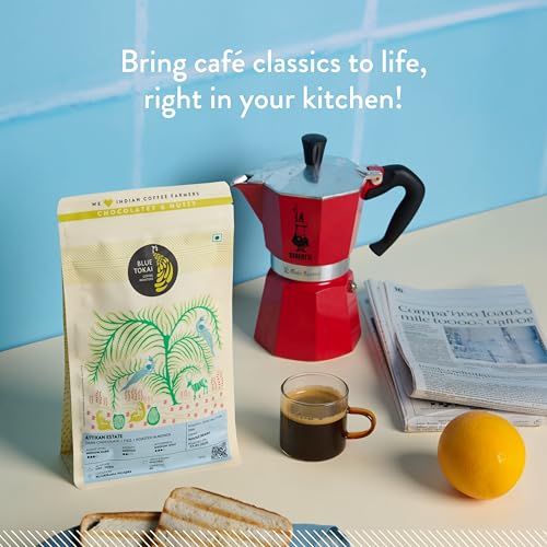 Blue Tokai Coffee Roasters Blue Tokai Coffee Attikan Estate - Medium Dark Roast (French Press) 500 G | Made With 100% Specialty Grade Arabica Freshly Roasted Ground Coffee, Can (FROM INDIA)SAB - View 3 of 6