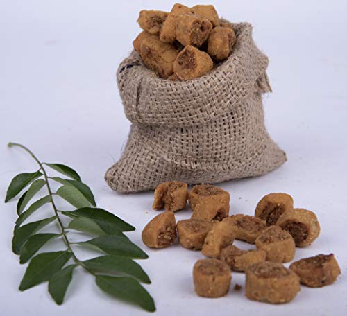 Lemor Special Button Bhakarwadi (400 gms, 2 Packets of 200 gms Each) | Munching Snacks Bites for Foodie Indians | Indian Namkeen Nashta | Traditional Indian Snacks(FROM INDIA)JEZ - View 2 of 6