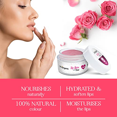LA Organo Kokum Butter &amp; Tint Lip Balm For Dry, Chapped Lips With Intense Moisturizing (10 g, Pack of 2) (FROM INDIA)SAB - View 4 of 7