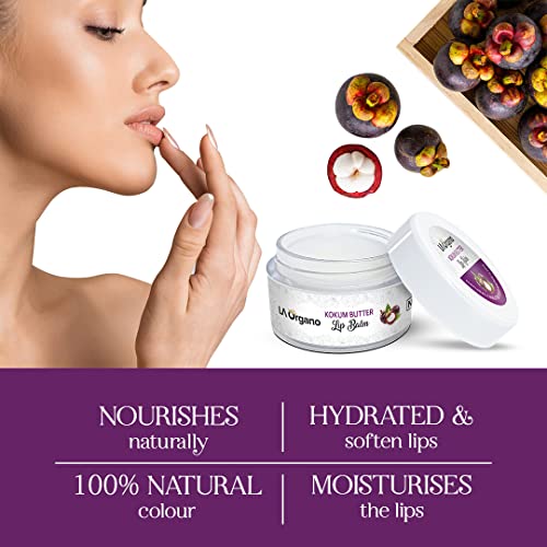 LA Organo Green Apple &amp; Kokum Butter Lip Balm For Dry, Chapped Lips With Intense Moisturizing (10 g, Pack of 2) (FROM INDIA)SAB - View 4 of 7