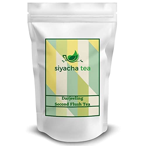 Siyacha Tea Darjeeling Black Tea |Season Fresh Second Flush Chai Patti|Thurbo Garden FTGFOP 1 Clonal Tippy Loose Leaf|Healthy Herbal Beverage |100 Grams Makes 50 Cups (approx) (FROM INDIA)SAB - View 3 of 6