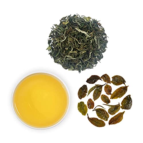 Gopaldhara Darjeeling Tea Spring Regalia Silver Tips Oolong First Flush Tea 50g Tin Can - (Classic Series) FTGFOP1 Darjeeling First Flush Oolong Tea (FROM INDIA)SAB - View 3 of 6
