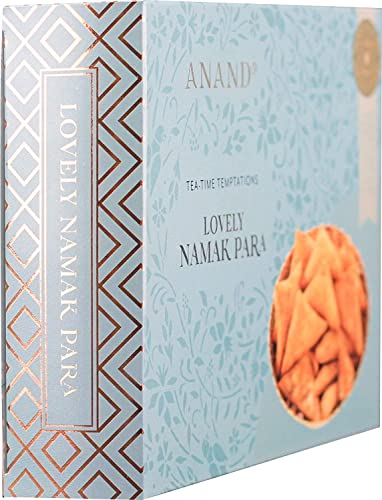 Anand Lovely Namak Para (250 X 2) Pack of 2 Tradional Indian Snack | Best Tea Partner | Delicious Crisp and Crunch | Home made snack, Gram Pulse Flour(FROM INDIA)JEZ - View 2 of 5