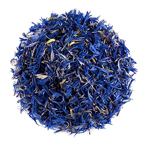 A D Food &amp; Herbs Combo of Dried Lavender/Rose/Hibiscus/Blue Corn Flower/Chamomile Flower Petals Aromatic Edible for Homemade Lattes, Tea Blends, Bath Salts, Gifts, Crafts each pack (20 Gms) (FROM INDIA)SAB - View 6 of 7