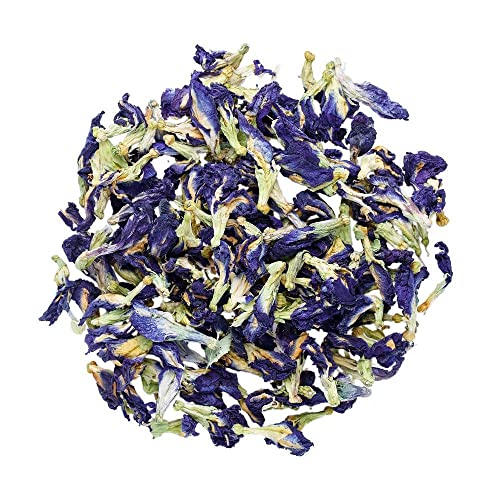 A D Food &amp; Herbs Combo of Dried Jasmine, Safflower, Lavender, Butterfly Pea, Marigold, Rose, Hibiscus, Blue Cornflower, Chamomile, Calendula Flowers Each of (20 GMS) (FROM INDIA)SAB - View 5 of 7