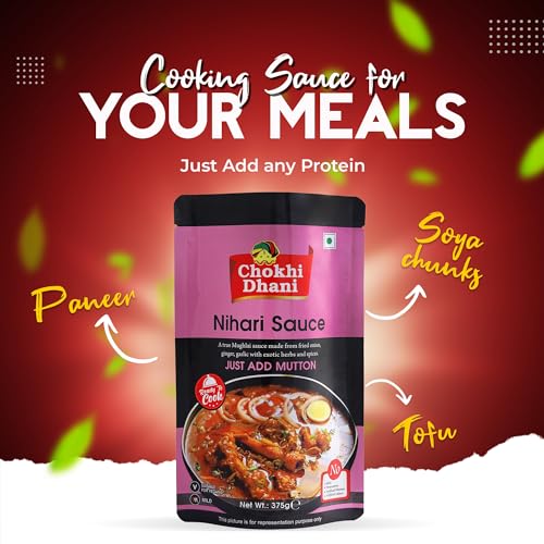 Chokhi Dhani Nihari Sauce | Ready to Cook Gravy | (Pack of 1), 390 gram - View 4 of 6