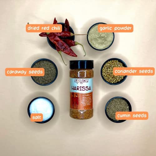 Spyce | Harissa 130g + Ras el Hanout 150g | Spyce Bundles, Multi Packs, Buy More Save More | Spice Blends, seasonings &amp; masalas(FROM INDIA)JEZ - View 2 of 6