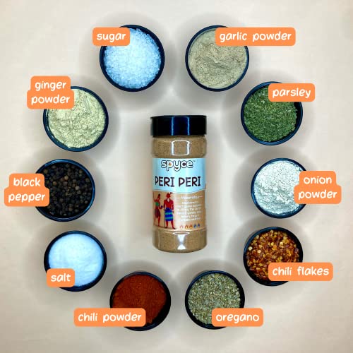 Spyce | Peri Peri 130g + Peri Peri 130g | Spyce Bundles, Multi Packs, Buy More Save More | Spice Blends, seasonings &amp; masalas(FROM INDIA)JEZ - View 2 of 5