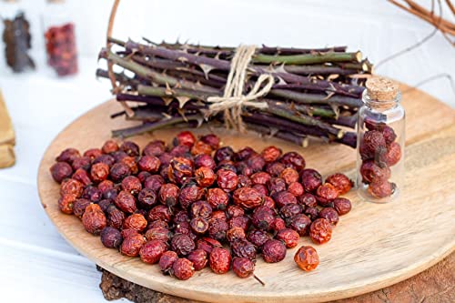 A D Food &amp; Herbs Rose Hip Dried &amp; Pure (500 Gms x pack of 1) (FROM INDIA)SAB - View 4 of 5