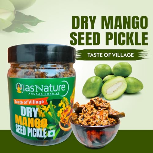 Ojas Nature Homemade Dry Mango Pickle 400g Aam Ka sukha Achar-Less Oil &amp; Preservative Free | Fresh Mango Pickles &amp; chutneys (400 G) - View 6 of 6