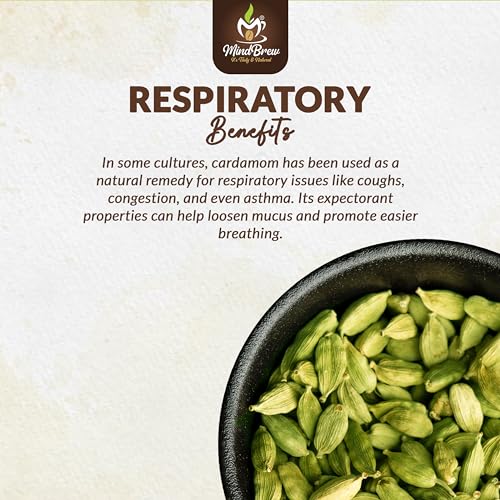 MindBrew Premium Pure Natural Elaichi Tea | Elaichi Aromatic | Natural Rich &amp; Aromatic Chai | Pure Ingredients | No Artificial Flavour (1kg) (FROM INDIA)SAB - View 6 of 7