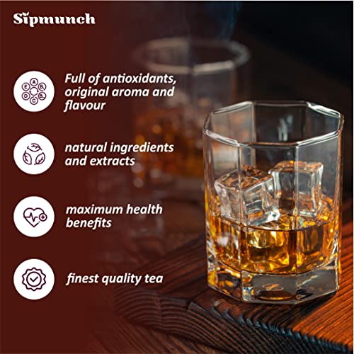 Sipmunch Premium Exotic Rum Raisin Tea with Raisins, Dry Dates &amp; Natural Rum Flavour -16 tea bags (FROM INDIA)SAB - View 3 of 5