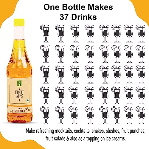 Dhampure Speciality Jain Shikanji Sharbet Sharbat Instant Lemon Nibu Shikanji Syrup For Refreshing Summer Drink, 800Ml - View 5 of 7